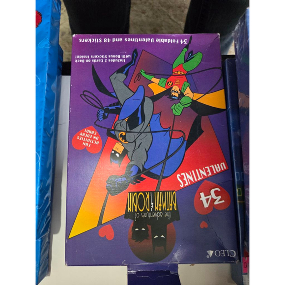 Lot of 10 Assorted Valentine's Day Cards sailor moon looney tunes batman vintage - Picture 8 of 16